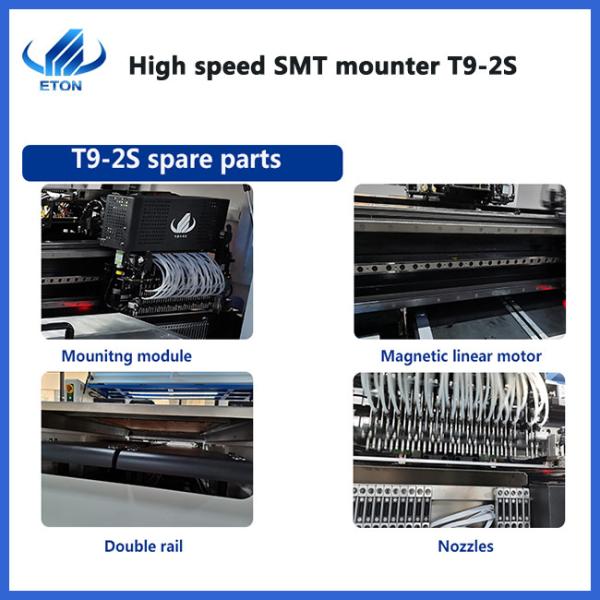 200m Strip Roll SMT Pick And Place Machine 3100 Kg High speed modular heads