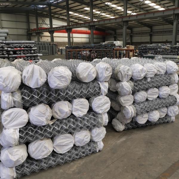 Latest Design Reasonable Price Chain Link Fence Post 8ft 5x5 Fencing Wire Galvanized Aluminum Chain Link