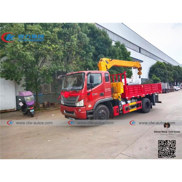 Foton Rowor 4x2 5 до тележка заграждения 7 тонн гидравлическая телескопичная установила кран