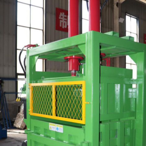 Fully Automatic Horizontal Baler PLC Control And 160T Pressure For Waste Paper