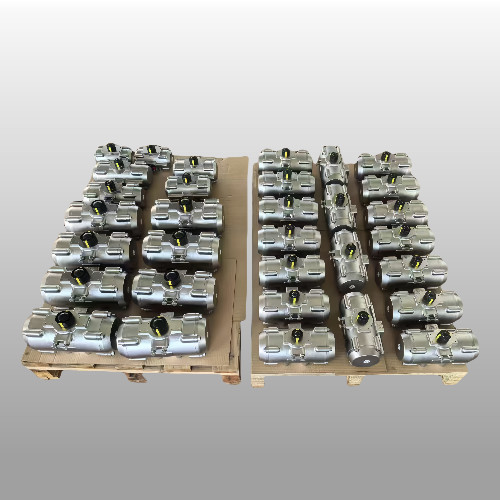 304 316 Stainless Steel Pneumatic Actuator Hard Anodizing Butterfly Valve Pneumatic Actuators