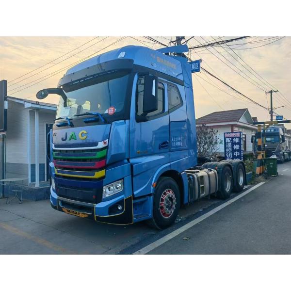 Used Refurbished Tractor Head 2023 Year JAC Semi Trucks For 10 Wheels Cummins Engine 560hp Airbag
