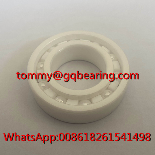 Caja de nylon 6005CE ZrO2 Cerámica de ranura profunda de rodamiento de bolas de espesor de 20 mm