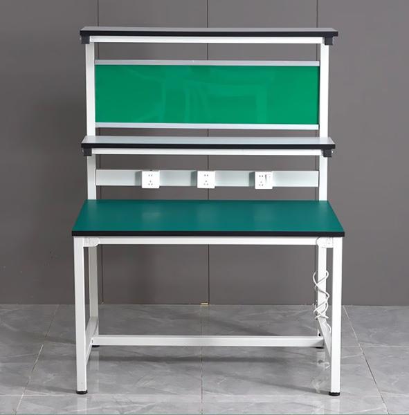 Lightweight ESD Workbench Aluminum Frame Anti Static Station
