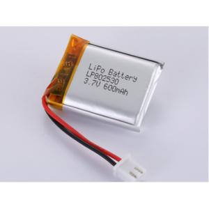 Li Polymer Battery 802530 3.7v 600mah