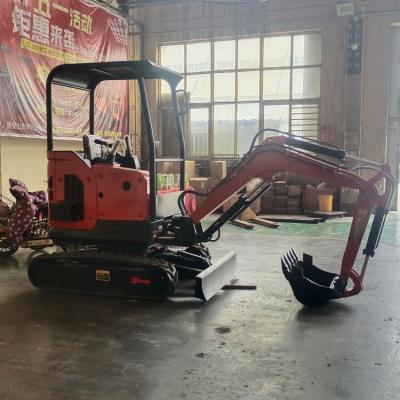 Sunroof Mini Hydraulic Excavator Rubber Tire 3 Tone Digger ISO Certifie