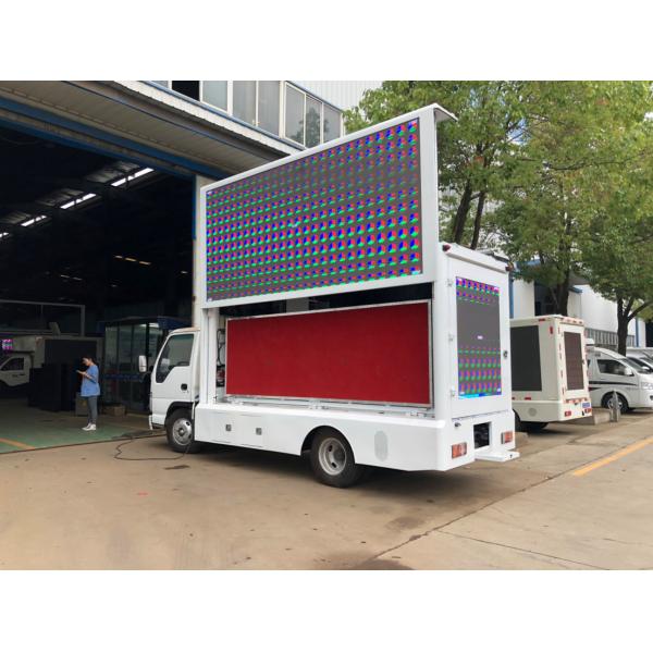 Isuzu 4*2 Euro 5 Led Display Box Truck Mobile Led Screen Billboard Truck Advertising Led Truck For Sale
