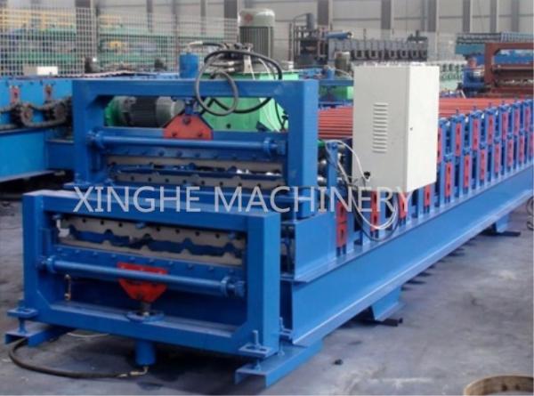 Africa Model  Roof Panel Roll Forming Machines , Aluminium Sheet Metal Rolls