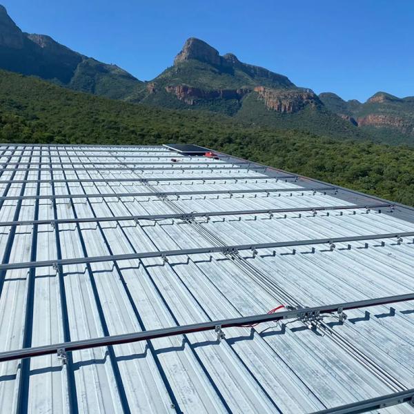 Sturdy PV Module Clamps Fasteners Photovoltaic Installation Clamp