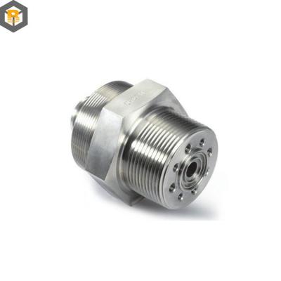 High Precision Metal Engraving Machinery Parts Anodized Aluminum Parts 3axis Spare Part