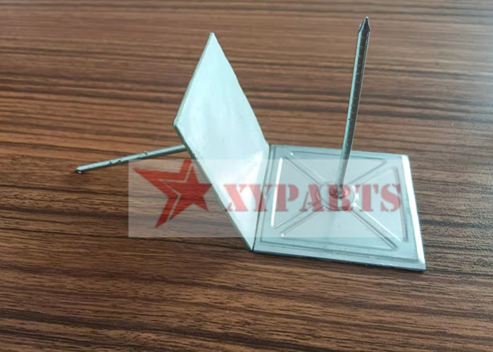 Pin изоляции шерстей утеса 50x50mm основанный Galvainzed с пружинной шайбой собственной личности