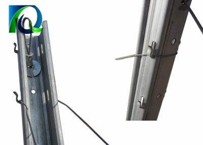 Eco Friendly Vineyard Fence Posts / Orchard Post With Accessories Weather Resistance