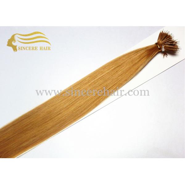 20" Straight Hair Extensions Nano Hair, 20" Blonde #613 STB Pre Bonded Micro Nano Bead Hair Extensions 1.0 G For Sale 22