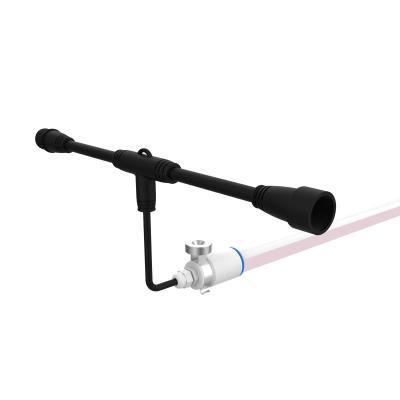 Vertical White T8 LED Grow Light Tubes Aluminum Alloy For Vegetable