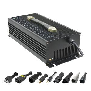 Lítio esperto Ion Battery Charger 48V 38A do poder superior para o carrinho de