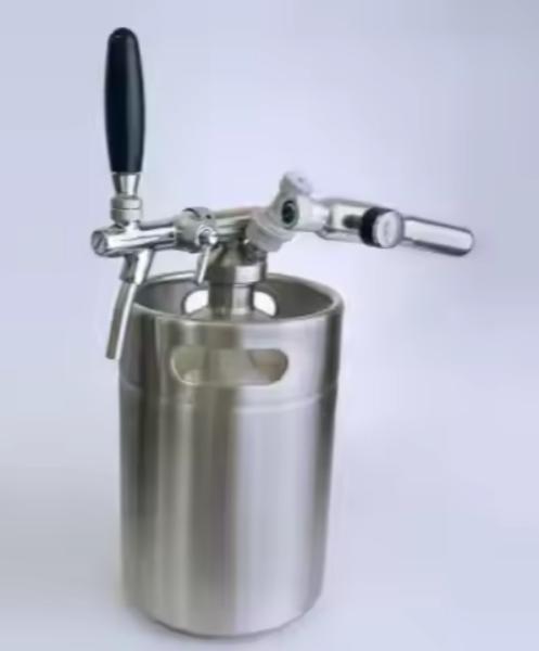 Premium OEM Factory 2L Packaging Cans Stainless Steel Homebrew Tower Beverage Dispenser Beer Keg