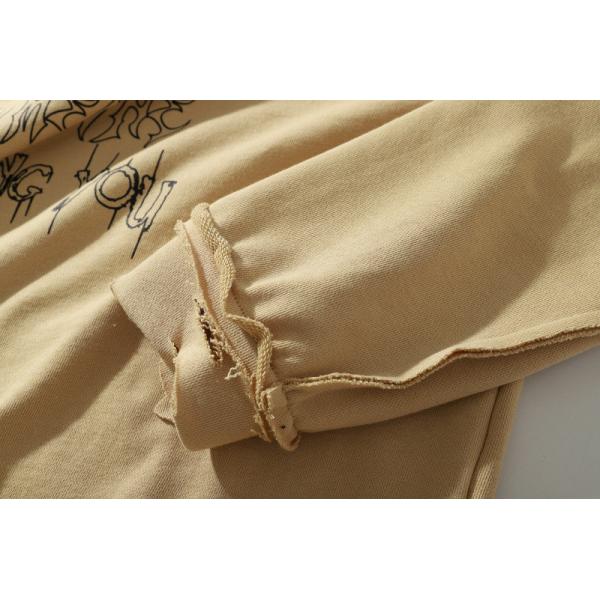 Heavyweight Long Sleeve Anti Shrink Mens Oversized Pullover Hoodie