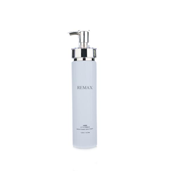 40 ml/120 ml/140 ml/50 g Vidro Transparente cilíndrico Liso com Golde bomba para frasco de embalagem cosmética