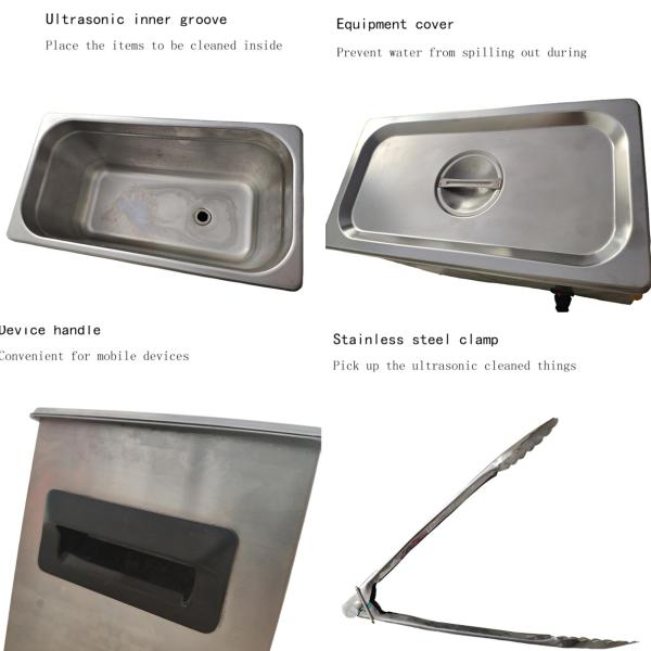 Ultrasonic Vinyl Cleaning With 30L Industrial Ultrasonic Cleaner