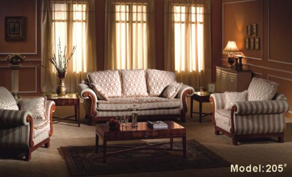 Fabric Top Ergonomic Design Double Recliner Loveseat ISO18001