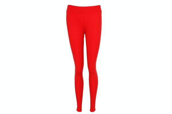 88% polyester 12% spandex Elastic Waist ladies sports trousers 8 Colors