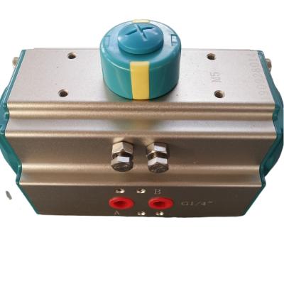 AT Rack And Pinion Pneumatic Actuator Double Effect Single Effect