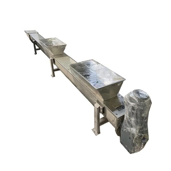 Industrial aço inoxidável Auger Shaftless Mall transportador de parafuso com OEM design personalizado