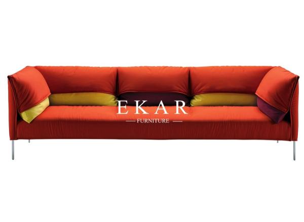Latest Living Room Classic luxury Fabric Couch Curved Design Modern Sofa