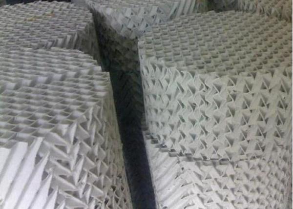 Customzied Ceramic Structured Packings , High Capacity Distillation Column Internals