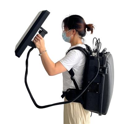 Handheld WiFi Signal Jammer With Cooling Fan 380 X 230 X 58 Mm Size Covers 0-25m Radius