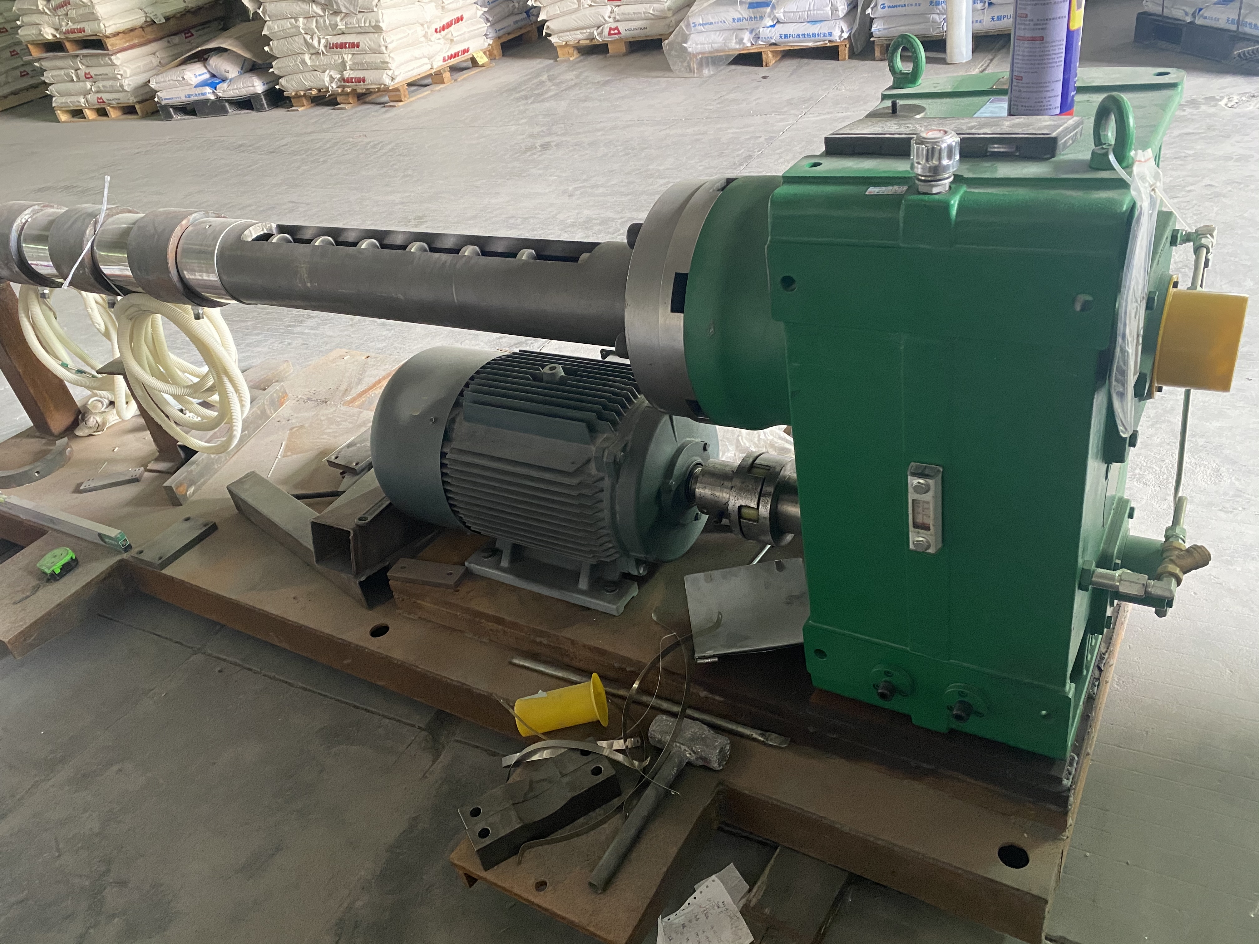 Hot Melt Adhesive Underwater Pelletizing Extrusion Line for EVA, PO, PA Hot Melt Granules