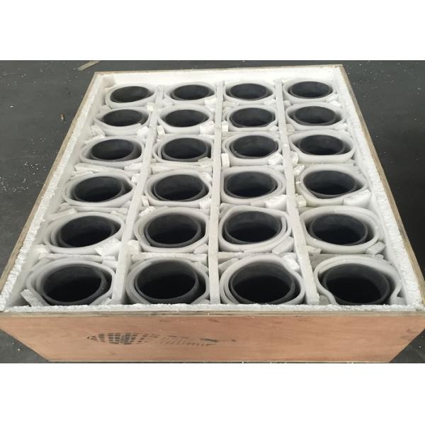 Реакция скрепила трубу кремниевого карбида для печей тележки утюга/сталелитейной промышленности