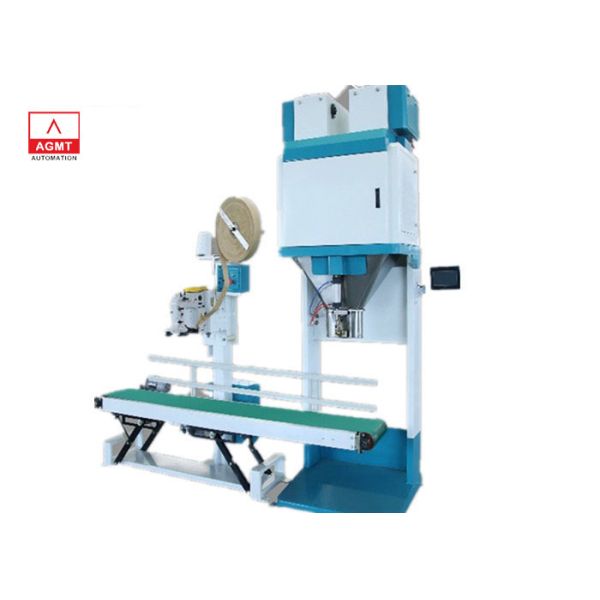40kg Capacity Semi-Automatic Granule Packing Machine with Stainless Steel Hopper for Food Industry