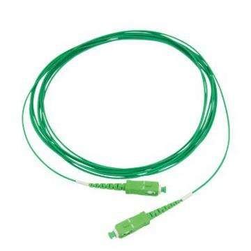 Cabo de remendo Aqua Blue Cable Jumper de Ftth 1.6mm 1M Length Optic Fiber