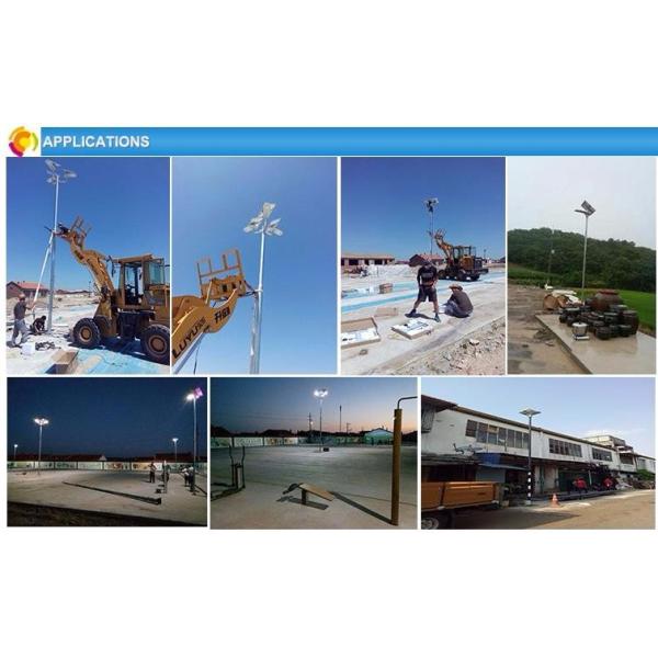 2260lm Outdoor Led Parking Lot Lights 50 W With 5-10m Sensor Distance