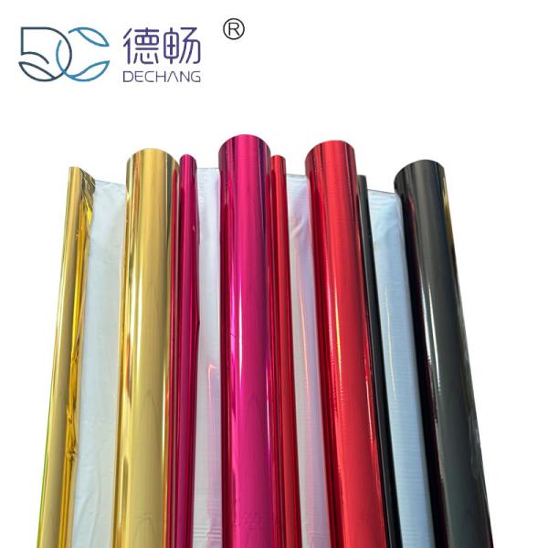 Gold Silver Generic Heat Transfer Film Hot Stamping Foil For Paper And Plastic