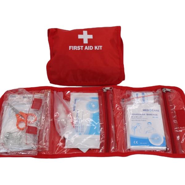 Polegada portátil da polegada 1/2 do jogo 2 do saco dos primeiros socorros de Gauze Medical Tape Bandages Promotional