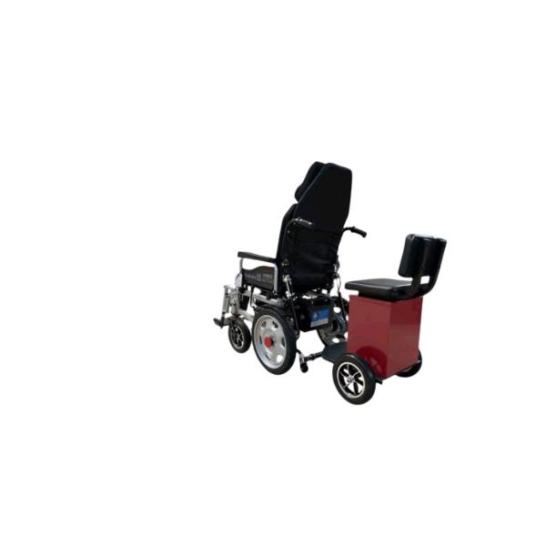 Electric Folding Lightweight Wheelchair for Disabled and Elderly People 250W*2 Motors