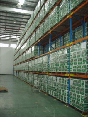 Seis níveis que armazenam a altura laminada do aço 7.5M da pálete cremalheira resistente