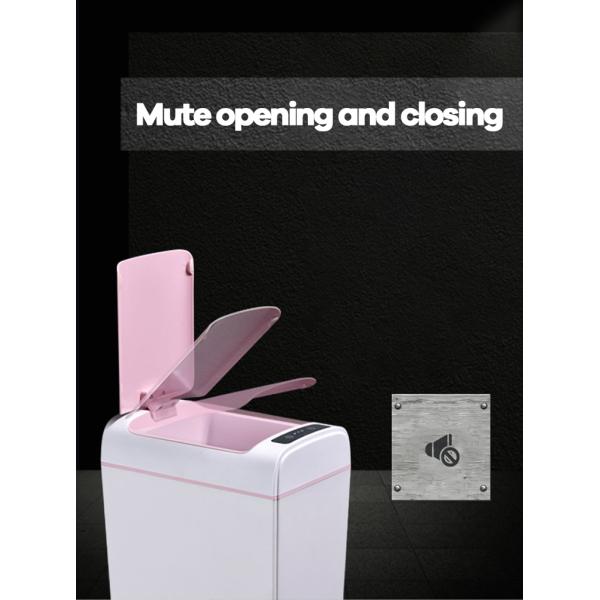 Plastic Automatic Touchless Smart Trash Can Sensor Waste Bin for Home and Institution