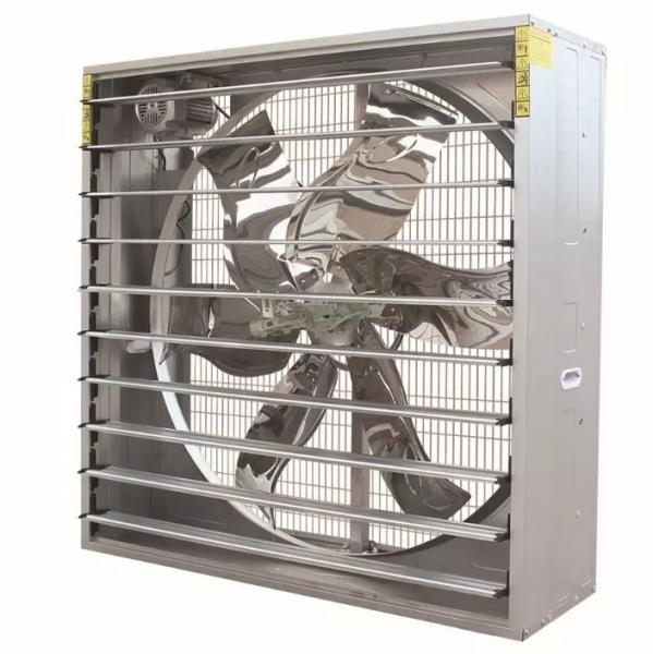 Drop Hammer System Poultry Ventilation System With 6 Pieces Blades