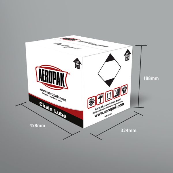 Aeropak 500ml Biodegradable Aerosol Bicycle Chain Cleaner & Degreaser Spray Effective for All Types of Bike