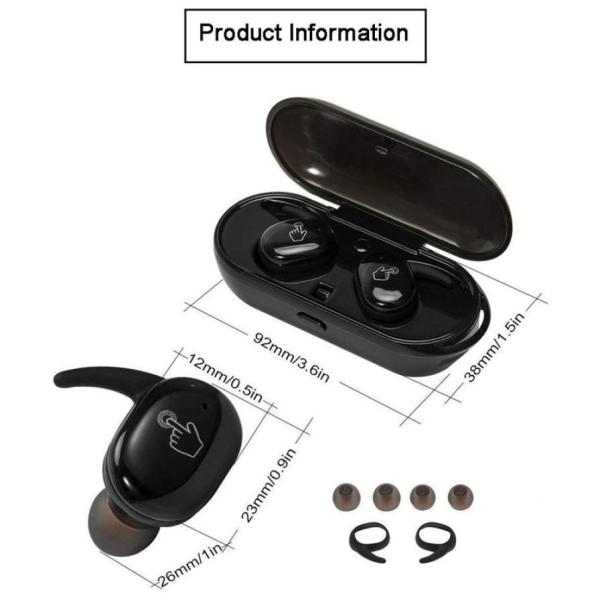 Музыка Earbuds спорт истинных беспроводных наушников шлемофона T2c наушников Tws Bluetooth наушников бесшнуровых мини хэндс-фри для телефонов