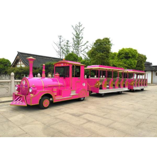 Поезд торгового центра классических пассажиров дизайна 42 электрический с красочным возникновением тела