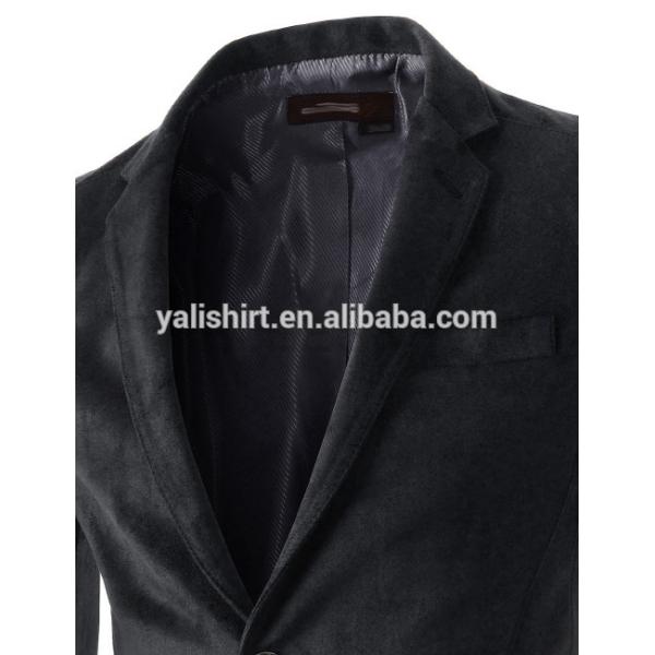 Factory stock wholesale cheap high quality mens slim fit suede blazer jacket