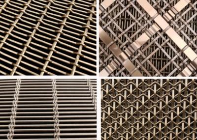 50% Open Area 7kgs/sqm Weight 3.2mm Thickness Decoration Wire Mesh for Interior and Exterior Decoration