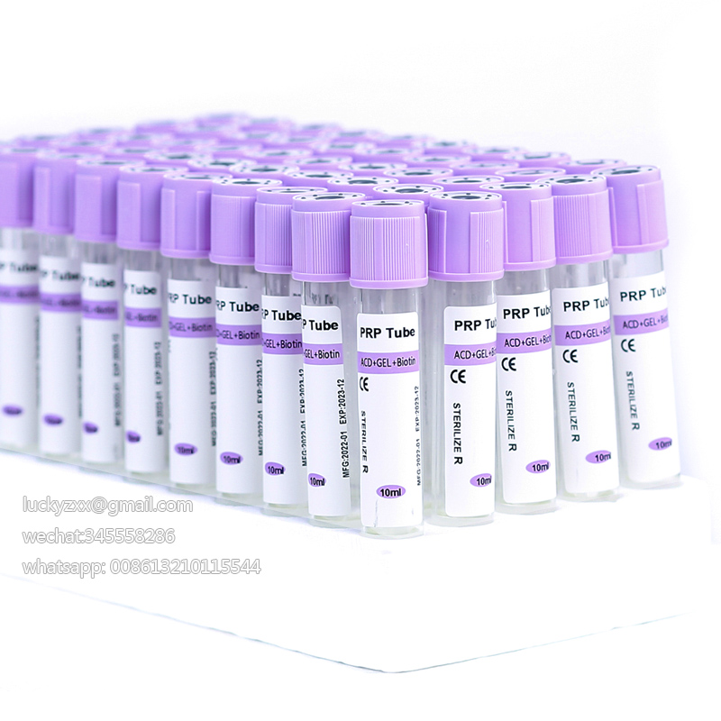 10ml 12ml Acd Gel Tube Kit for Injection Individual Blue Cap Oem Packing Pet and Glass