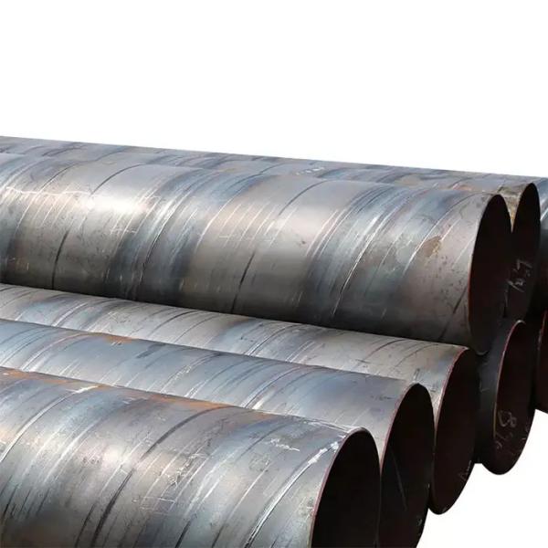 SS400 Q235 Q345 Q460 A572 Gr.50 Gr.1/Gr.2/Gr.3 S235 SAW Tubo de aço soldado