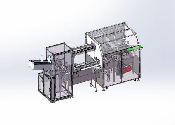 High Speed Cartoning Machine , Tube Cartoning Machine 45~60 Pieces / Min
