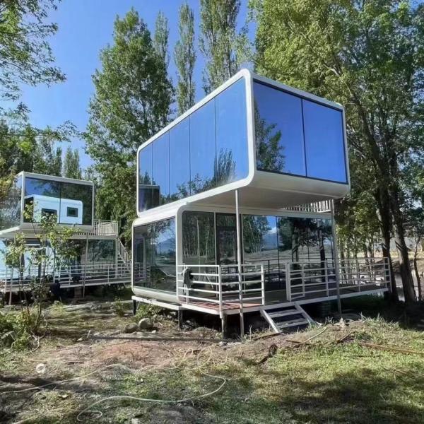 Outdoor Luxury Space Capsule Hotel Prefab Modular Houses with Design